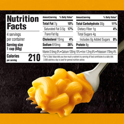 Cracker Barrel Sharp Cheddar Macaroni & Cheese Dinner - 4 - 2.39 Oz - Image 5