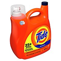 Tide Liquid Laundry Detergent Original HE Compatible 107 Loads - 154 Fl. Oz. - Image 2