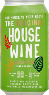 House Wine Casa-Rita Cktl Can - 375 Ml - Image 4