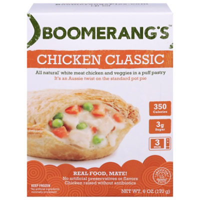 Boomerangs Pies Chicken Pot Pieaussie Crust - 6 Oz - Image 3