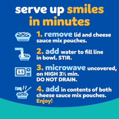 Kraft Spirals Original Mac & Cheese Macaroni and Cheese Dinner Big Bowl Dinner - 3.5 Oz - Image 6