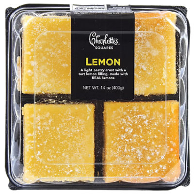 Charlottes Lemon Square - 4 Count