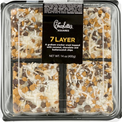 Charlottes 7 Layer Square - 4 Count - Image 1