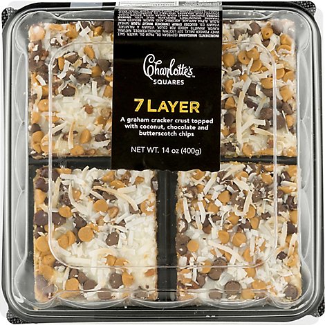 Charlottes 7 Layer Square - 4 Count