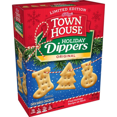 Town House Light and Buttery Crackers Holiday Shapes Original - 13 Oz - Image 1