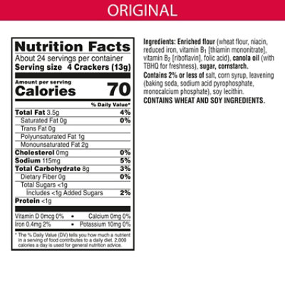 Town House Light and Buttery Crackers Holiday Shapes Original - 13 Oz - Image 2