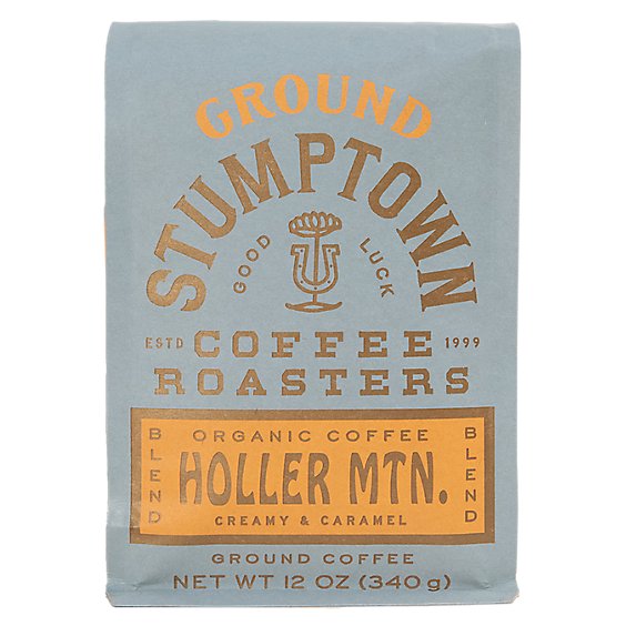 Stumptown Holler Mountain Organic Medium Roast Ground Coffee Bag - 12 Oz