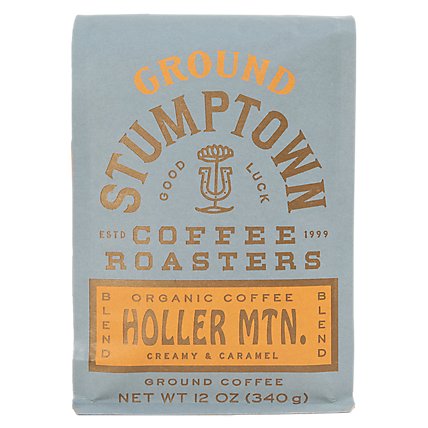 Stumptown Holler Mountain Organic Medium Roast Ground Coffee Bag - 12 Oz - Image 1