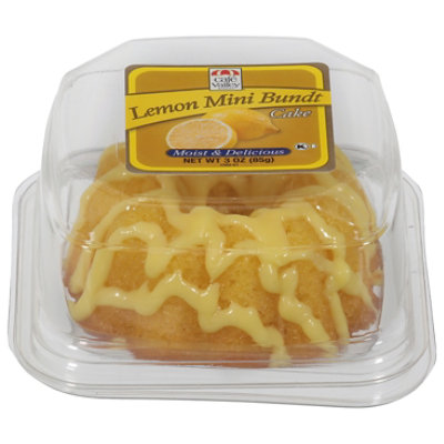 Cafe Valley Lemon Mini Cake - 3 Oz - Image 3