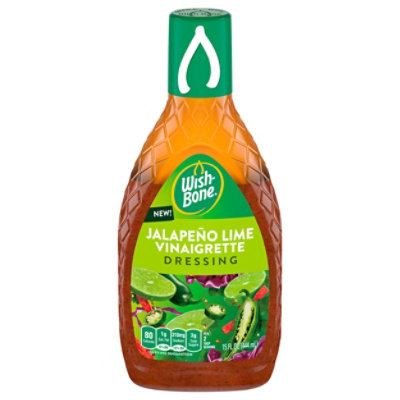 Wish-Bone Jalapeno Lime Vinaigrette Dressing - 15 Fl. Oz. - shaws