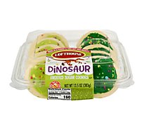 Lofthouse Dino Frosted Sugar Cookies - 13.5 Oz