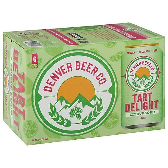 Denver Beer Co Tart Delight In Cans - 6-12 Fl. Oz.