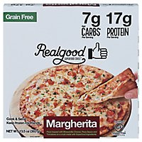 Real Good Pizza Crust Superfood Margherita - 10.4 Oz - Image 3