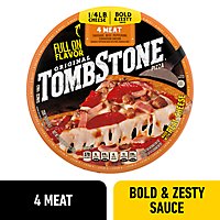 Tombstone Four Meat Frozen Pizza - 21.1 Oz - Image 1