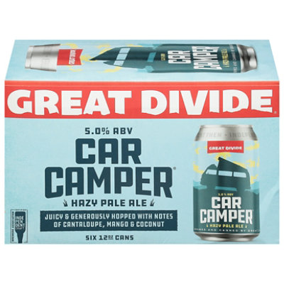 Great Divide Car Camper Hazy Pale Ale In Cans - 6-12 Fl. Oz. - Image 2