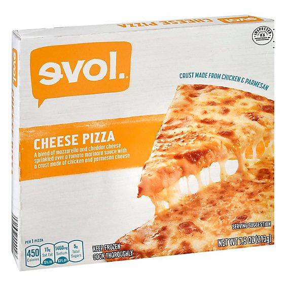 Evol Pizza Cheese Lc - 7.5 Oz