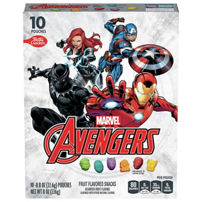 Betty Crocker Avengers Fruit Snacks 10 Count - 8 Oz - Image 2