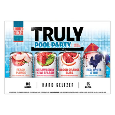 TRULY Hard Seltzer Pool Party Variety Cans - 12-12 Fl. Oz. - Image 6