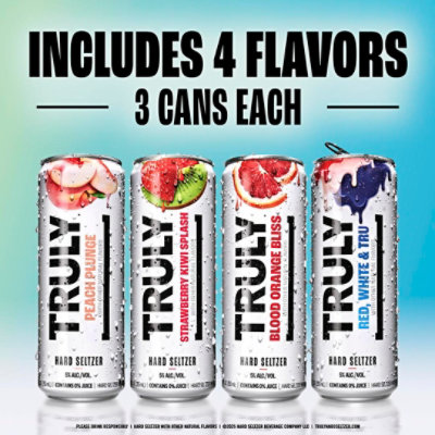 TRULY Limited Edition Hard Seltzer Variety Pack Cans - 12-12 Fl. Oz. - Image 2