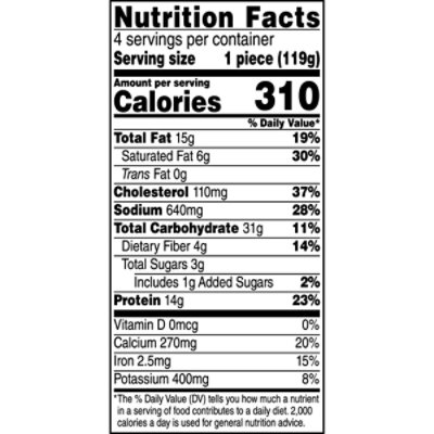 Jimmy Dean Delights Breakfast Wrap Spinach & Bacon - 17 Oz - Image 4