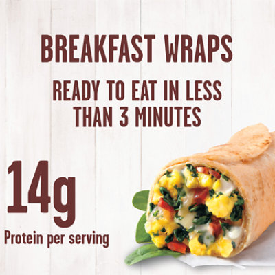 Jimmy Dean Delights Breakfast Wrap Spinach & Bacon - 17 Oz - Image 3