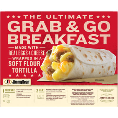 Jimmy Dean Breakfast Burritos Sausage - 17 Oz - Image 5