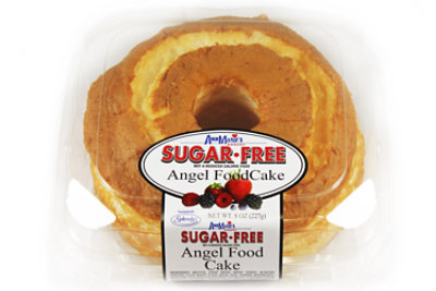 Ann Maries Sugar Free Angel Food Ring Cake - 8 Oz.