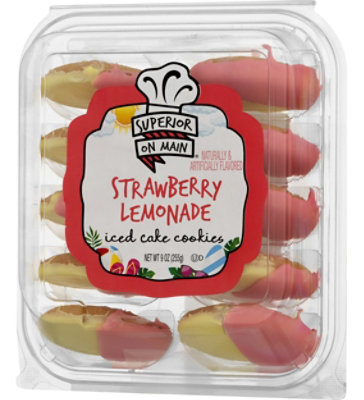 Superior On Main Strawberry Lemonade Iced Cake Cookies Multi-Pack 9.00 Ounc - 9 Oz - Image 4