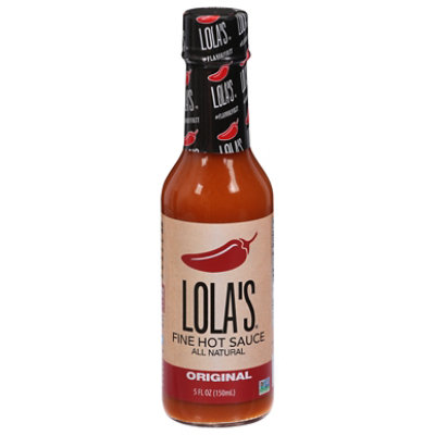 Lolas Fine Hot Sauce Hot Original - 5 Oz