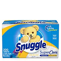 Snuggle SuperCare Lilies and Linen Fabric Softener Dryer Sheets - 200 Count - Image 1
