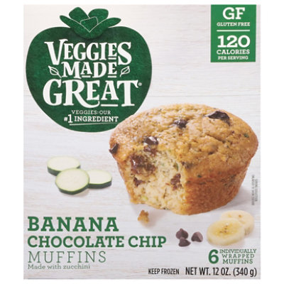 Garden Lites Muffin Banana Chcchp 6ct - 12 Oz - Image 3