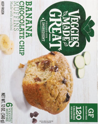 Garden Lites Muffin Banana Chcchp 6ct - 12 Oz - Image 6