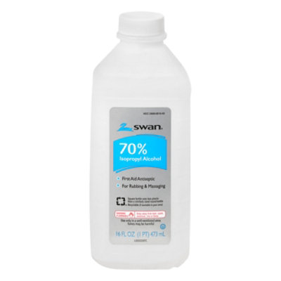 Swan Rubbing Alcohol 70% - 16 Fl. Oz. - Image 3