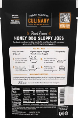 Urban Accents Meatless Mix Sloppy Joe - 3.5 Oz - Image 5