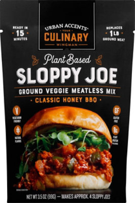 Urban Accents Meatless Mix Sloppy Joe - 3.5 Oz - Image 2