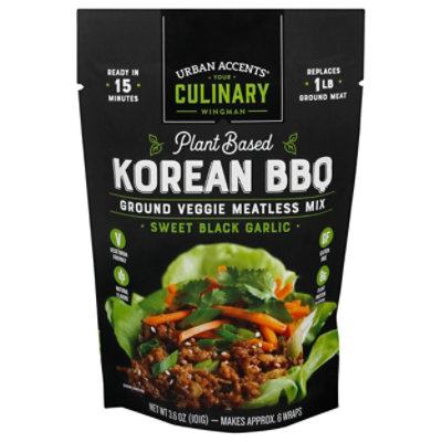 Urban Accents Meatless Mix Korean Bbq - 3.6 Oz - Image 1