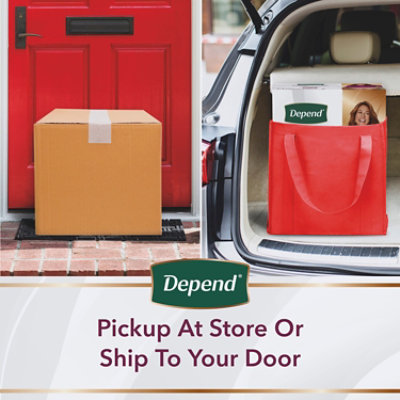 Depend Silhouette Adult Medium 3 Colors Maximum Absorbency Incontinence Underwear - 14 Count - Image 8