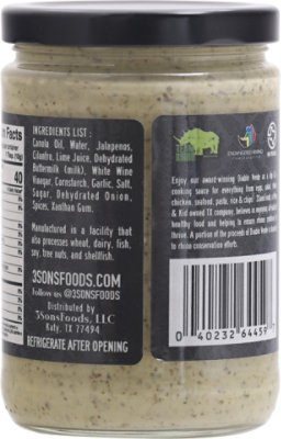 Diablo Verde Sauce Cilantro Medium - 12.5 Oz - Image 6