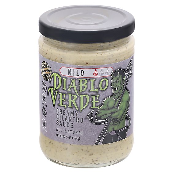 Diablo Verde Sauce Cilantro Mild - 12.5 Oz
