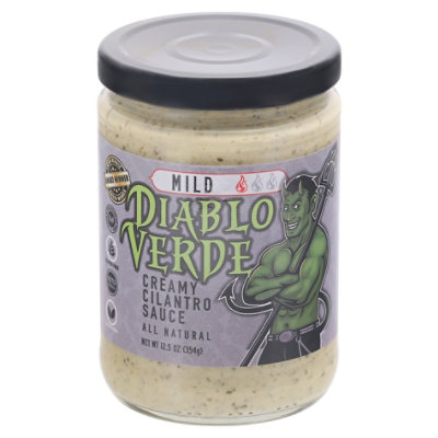 Diablo Verde Sauce Cilantro Mild - 12.5 Oz - Image 1