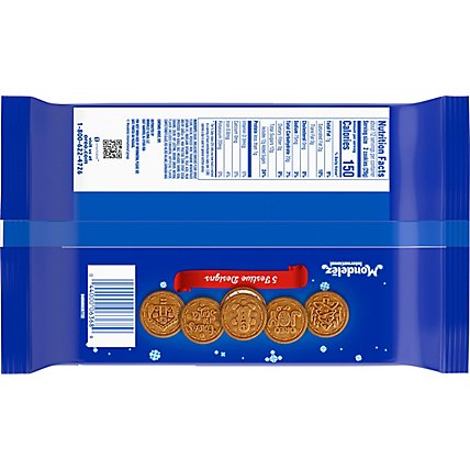 OREO Sandwich Cookies Holiday Gingerbread - 12.2 Oz - Image 6