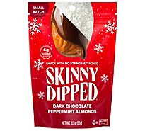 Skinny Dipped Almonds Peppermint Dipped Pouch - 3.5 Oz