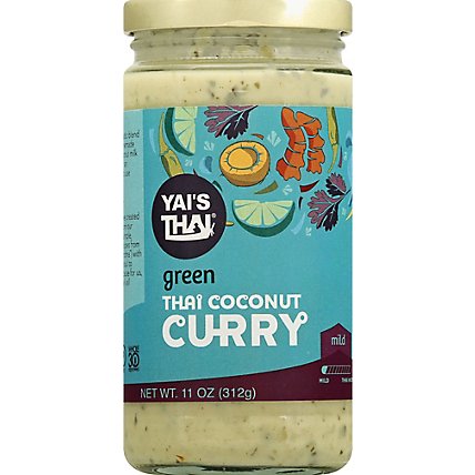 Yais Thai Sauce Thai Ccnt Curry Grn - 10 Oz - Image 2