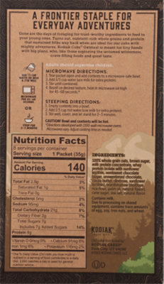 Kodiak Cubs Adventure S'mores Instant Oatmeal Packets Box - 9.88 Oz - Image 6