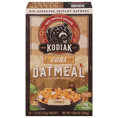 Kodiak Cub Oatmeal Smores - 8 - 1.23 Oz.