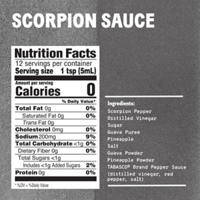 TABASCO Scorpion Pepper Sauce - 2 Fl. Oz. - Image 6