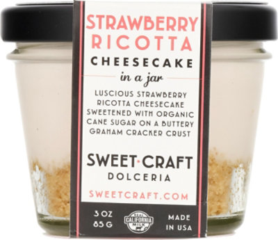 Sweetaly Cheesecake Rictta Strbrry - 3 Oz - Image 2