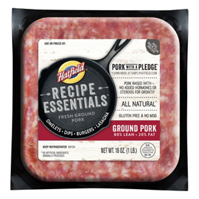 Hatfield Ground Pork Brick - 16 Oz - Image 3