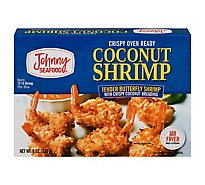 Johnny Seafood Breaded Coconut Shrimp - 9 Oz