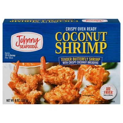 Johnny Seafood Breaded Coconut Shrimp - 9 Oz - Tom Thumb